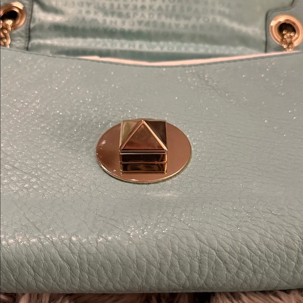 Kate Spade Elegant Blue Quilted Shoulder Bag - Rare 🔥 NWT SOLD OUT - Picture 4 of 4